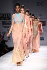 Model walks the ramp for Abdul Halder, Virtues by Viral, Ashish and Vikrant at Wills Lifestyle India Fashion Week Autumn Winter 2012 Day 5 on 19th Feb 2012 (54).JPG